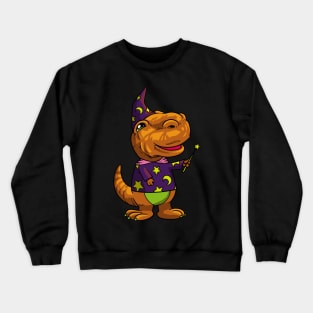 Wizard and magician - wizard TREX Crewneck Sweatshirt